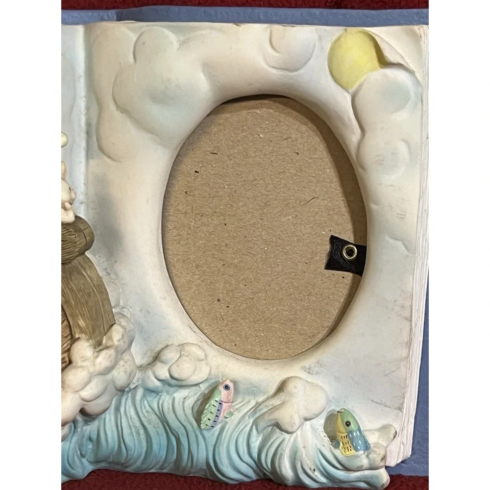 Russ Noah's Ark Menagerie Photo Frame Story Book Blue (2034)‎